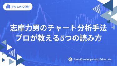 志摩力男のチャート分析手法 | プロが教える5つの読み方